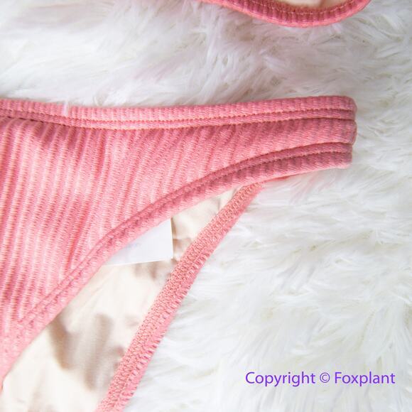 New! Set! Free‎ People x Peony panel balconette highline pant bikini, size XS - Picture 4 of 10